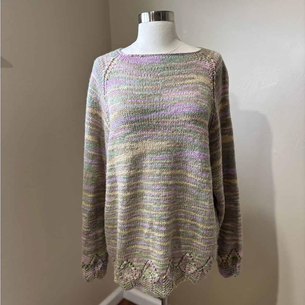 Multicolor Knit Women's Sweater